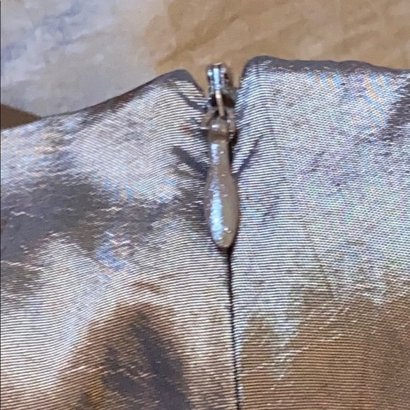 NWT STYLE VINTAGE BROWN LACE/SEQUINED MAXI SKIRT - Picture 9 of 12